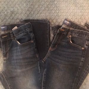 2 pairs of Old Navy Flex Jeans